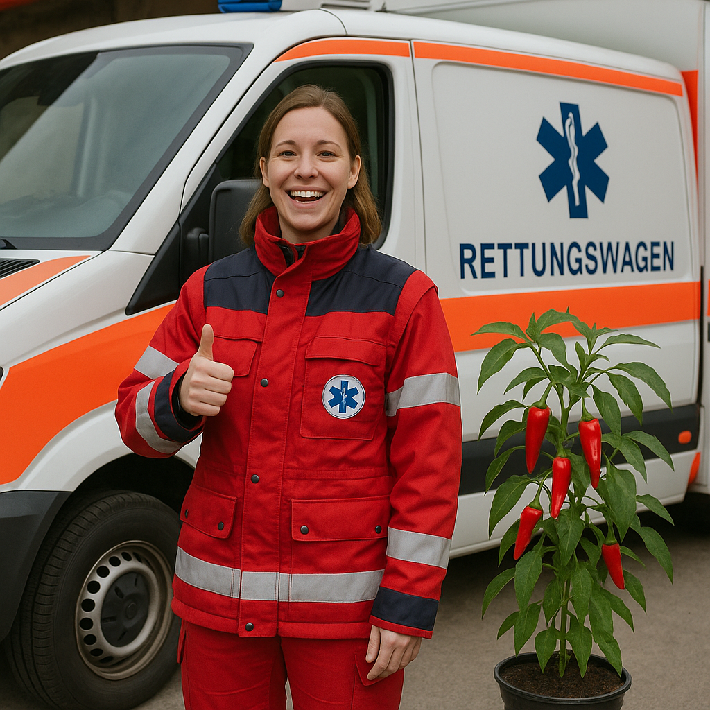 witziges Geschenk für Saniäterin