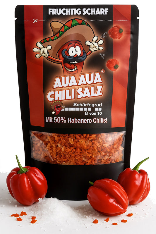 AUAAUA Gewürzsalz Nachfüllpack für Gewürzmühlen 80g