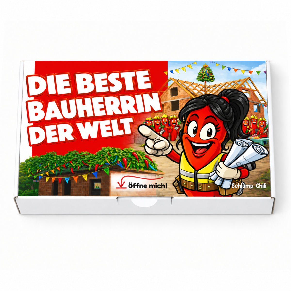 Die schärfste Bauherrin der Welt - Ein witziges Geschenk!
