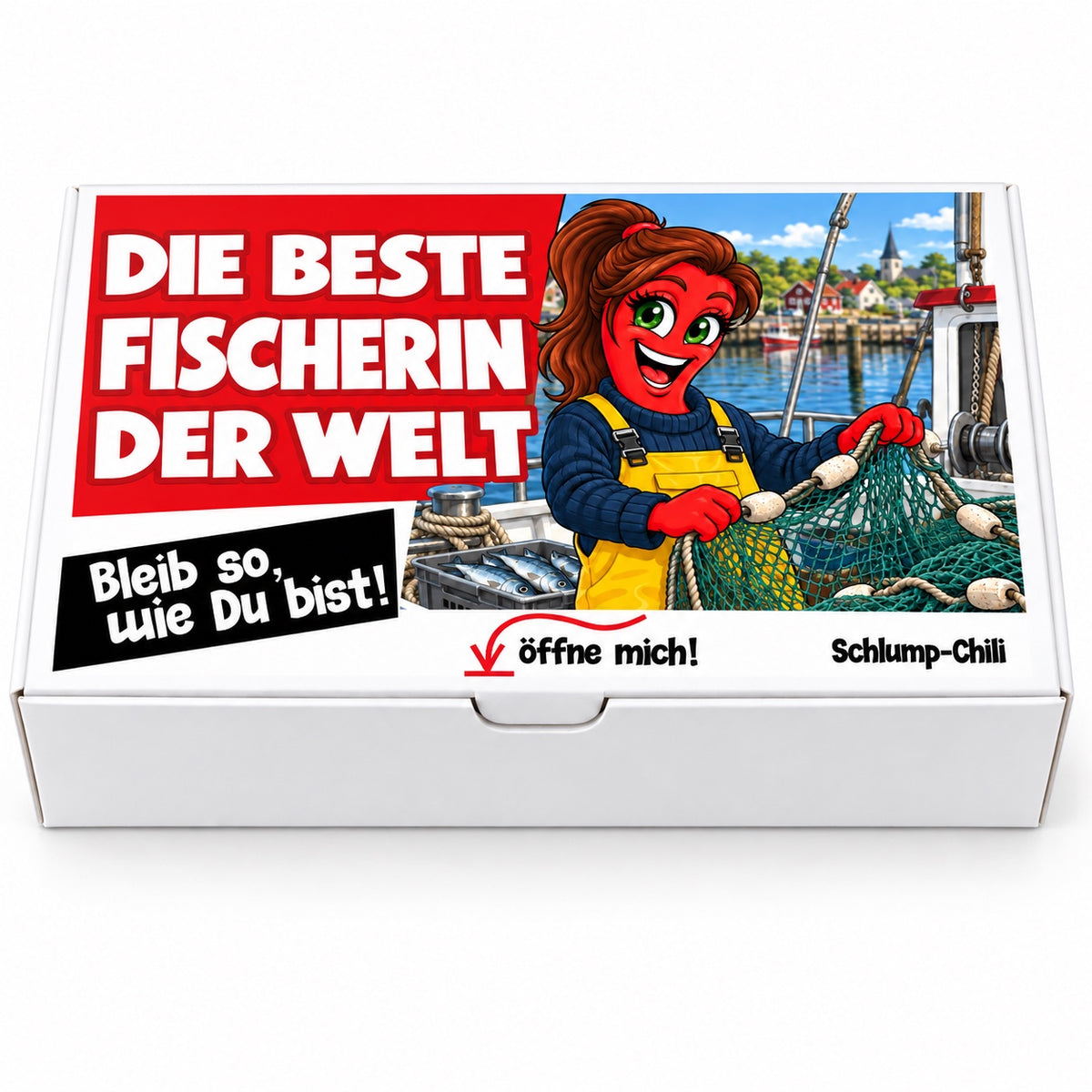 Die schärfste Fischerin der Welt - Ein witziges Geschenk!