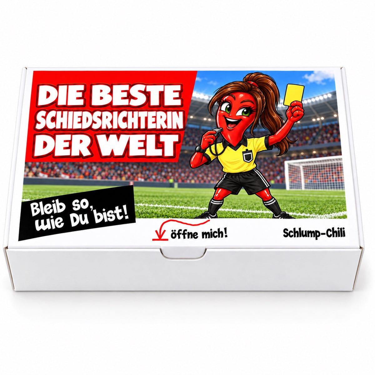 Die schärfste Schiedsrichterin der Welt - Ein witziges Geschenk!
