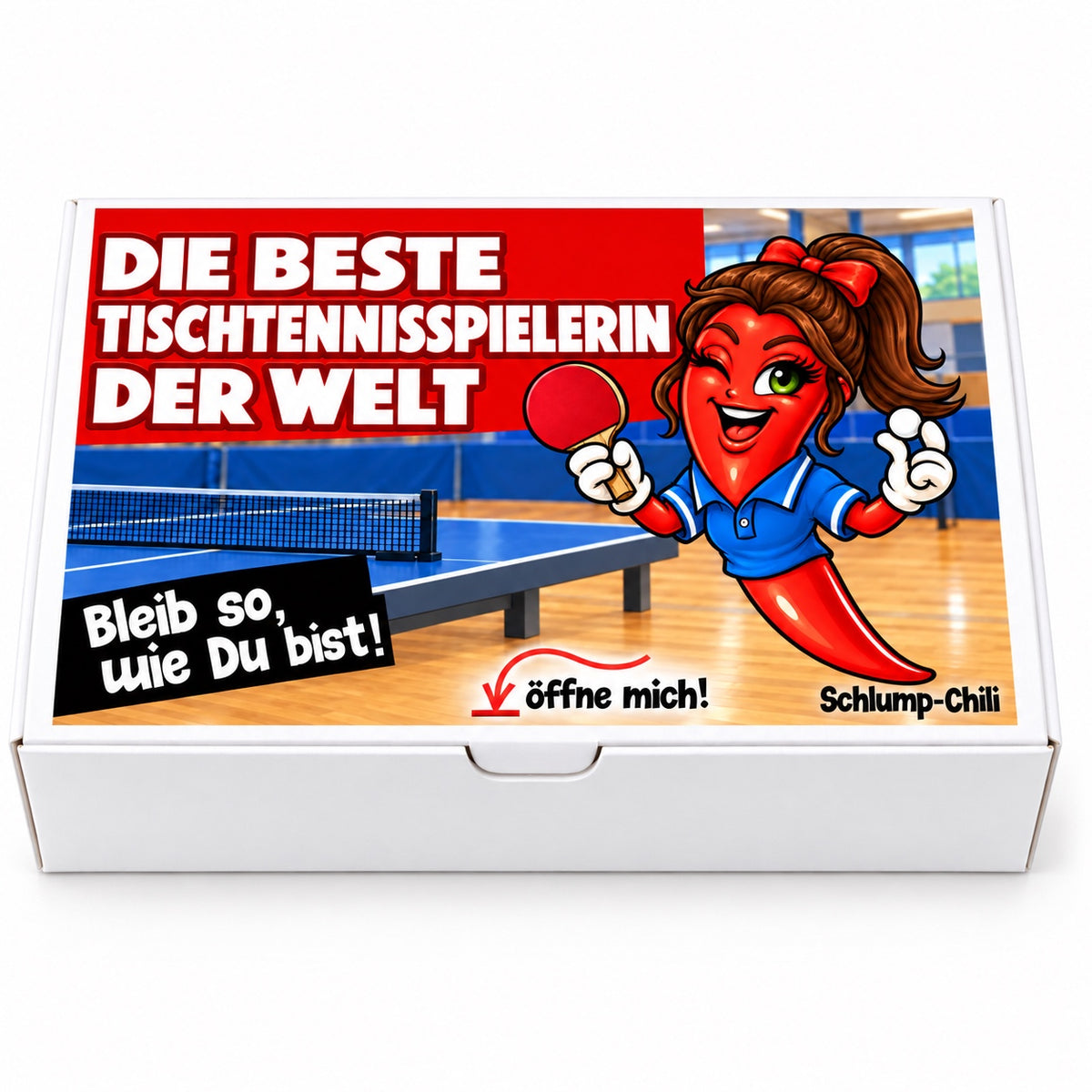 Die schärfste Tischtennisspielerin der Welt - Ein witziges Geschenk!
