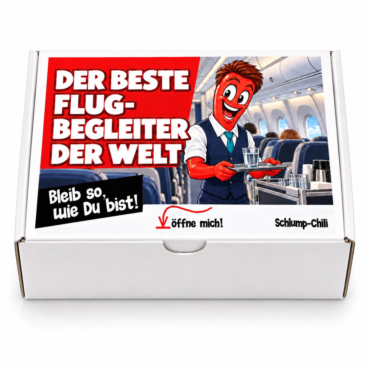 Der schärfste Flugbegleiter der Welt - Ein witziges Geschenk!
