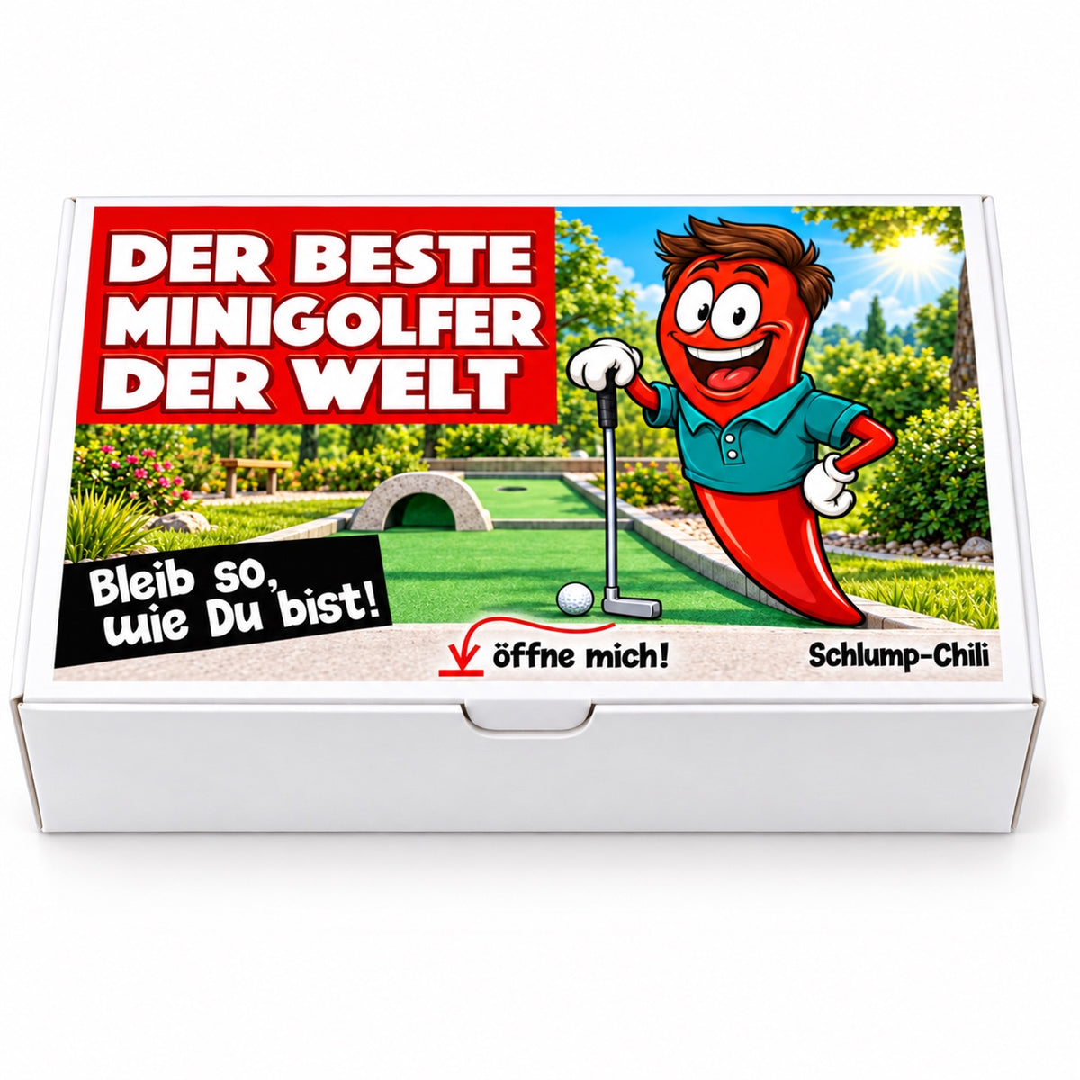 Der schärfste Minigolfer der Welt - Ein witziges Geschenk!