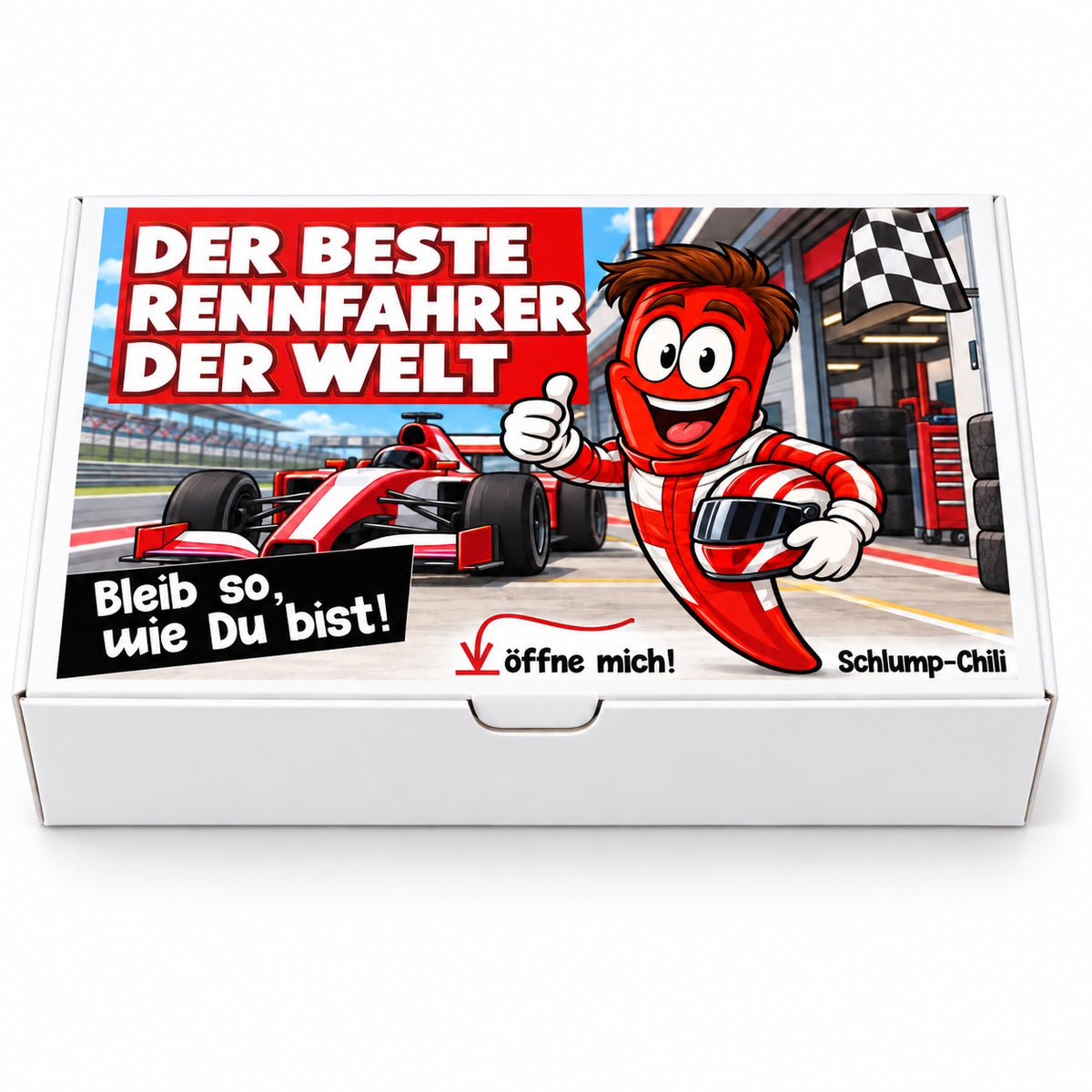 Der schärfste Rennfahrer der Welt - Ein witziges Geschenk!