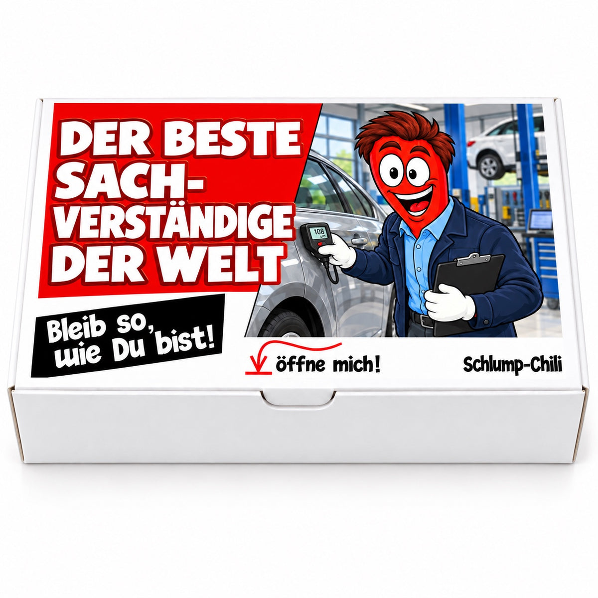 Der schärfste Sachverständige der Welt - Ein witziges Geschenk!