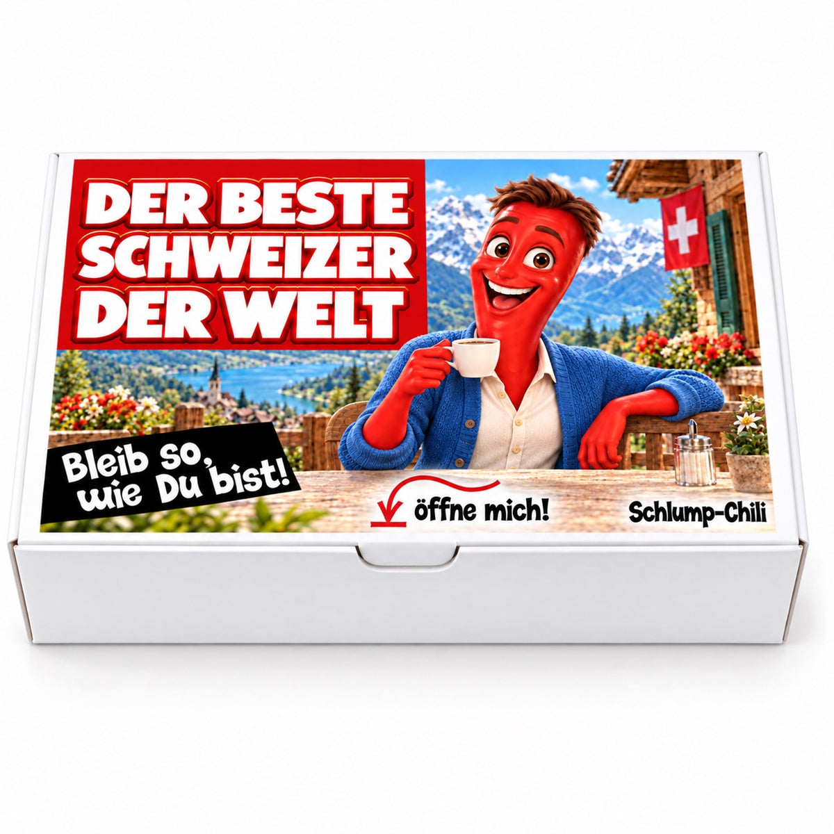 Der schärfste Schweizer der Welt - Ein witziges Geschenk!