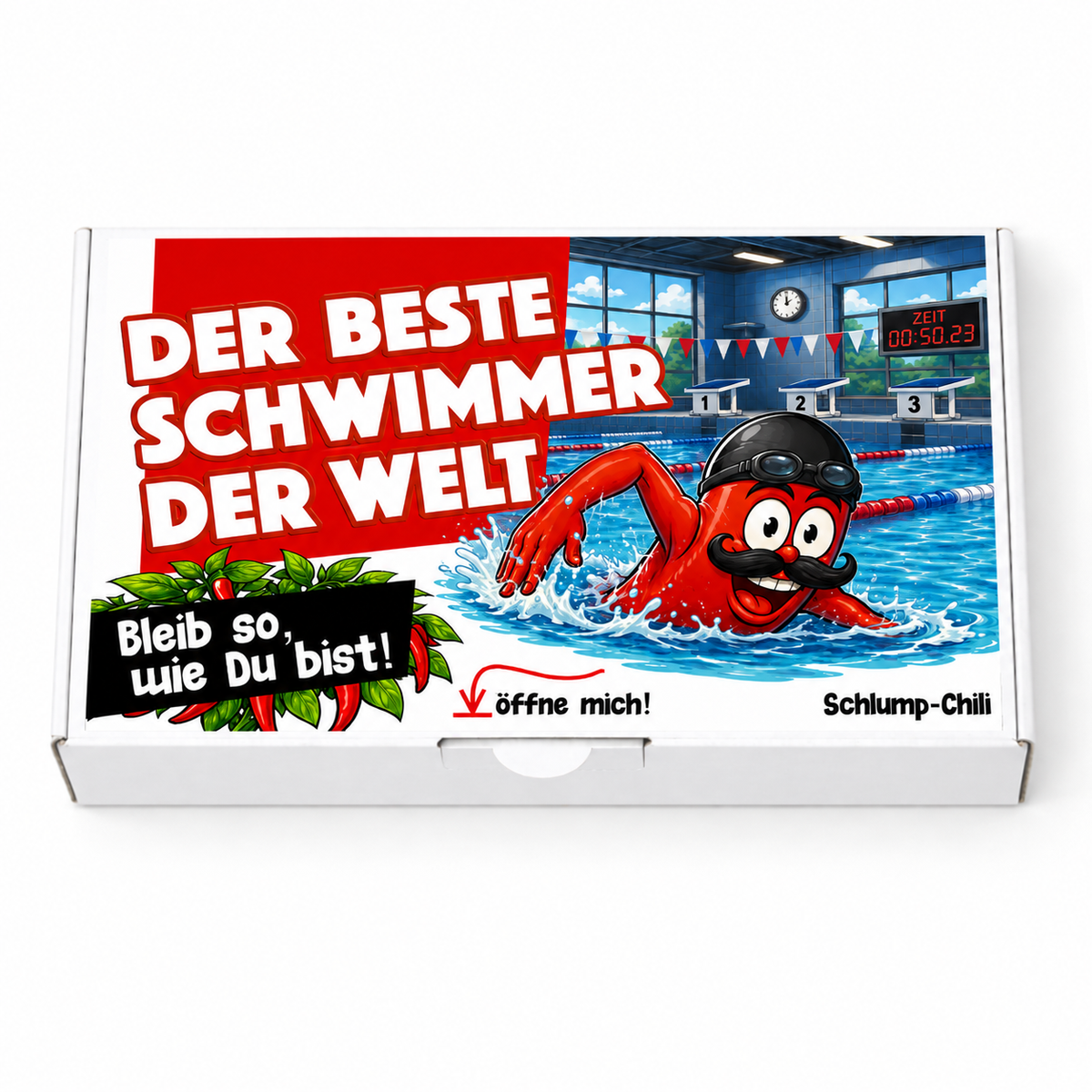 Der beste Schwimmer der Welt
