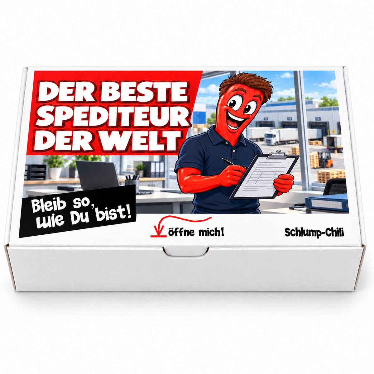 Der schärfste Spediteur der Welt - Ein witziges Geschenk!
