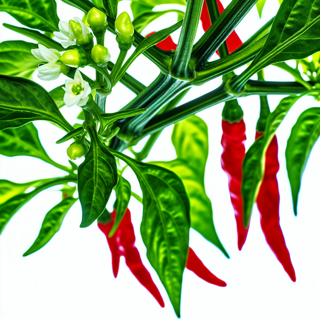 Long Cayenne Chili Samen Set zum Chilis züchten