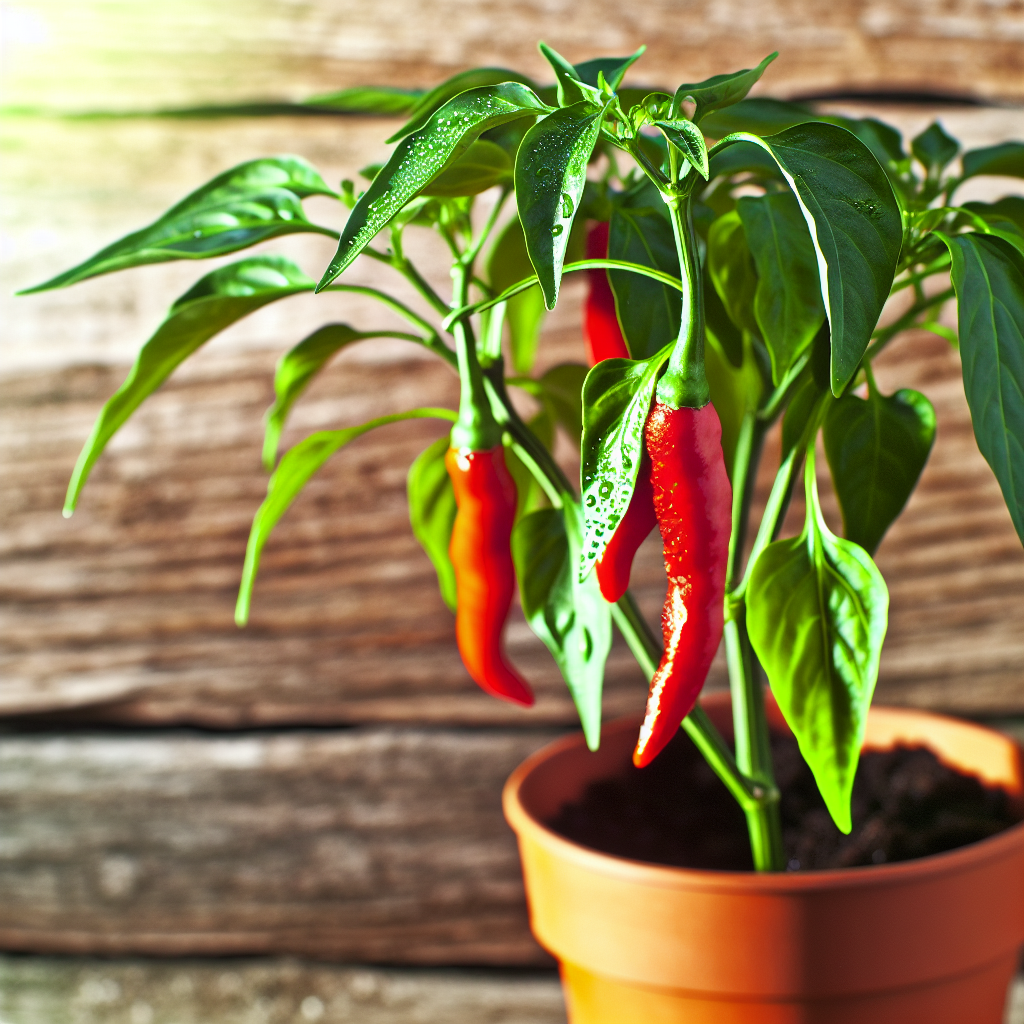 Long Cayenne Chili Samen Set zum Chilis züchten