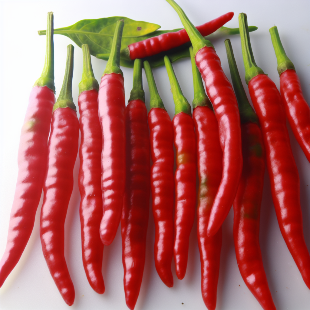 Long Cayenne Chili Samen Set zum Chilis züchten