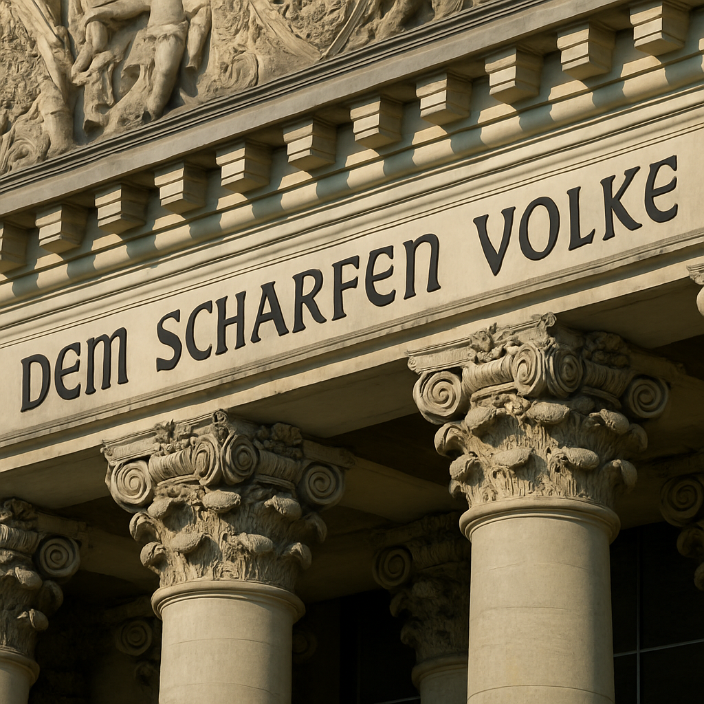 Dem scharfen Volke Text Reichstag