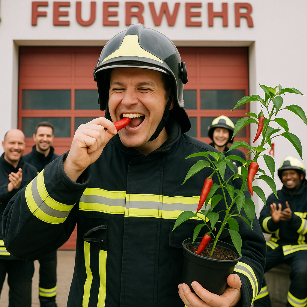 Der schärfste Feuerwehrmann der Welt - Ein witziges Geschenk!