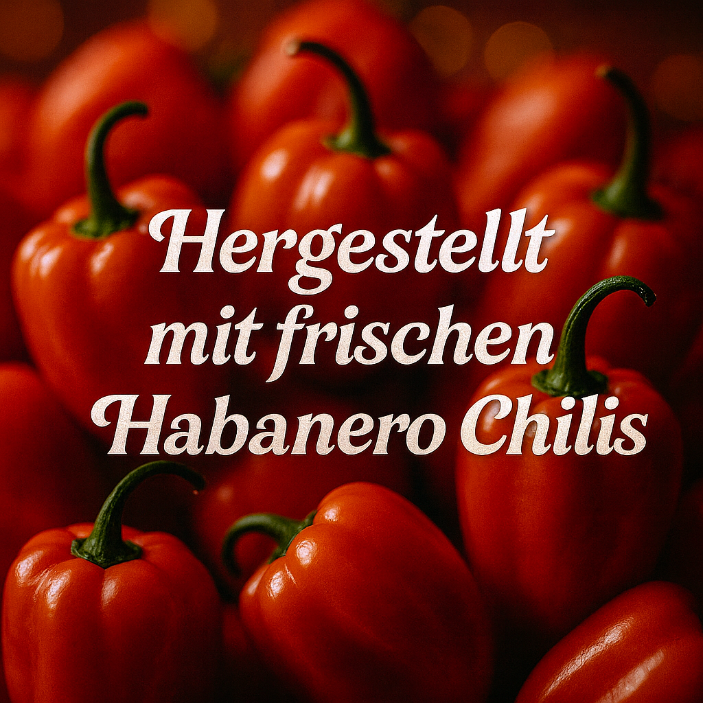 Frische Habanero Chilis