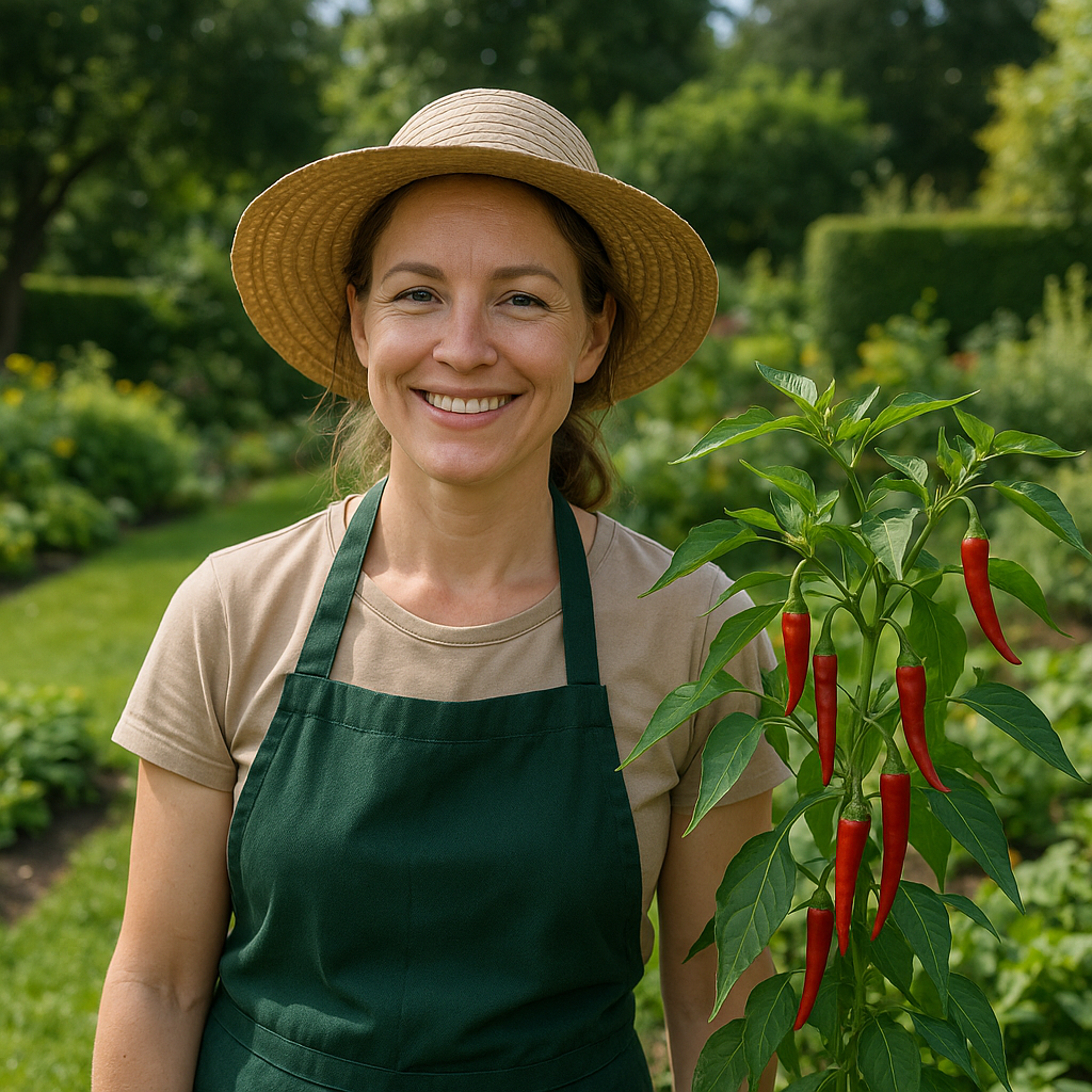 Die schärfste Gärtnerin der Welt - Ein witziges Geschenk!