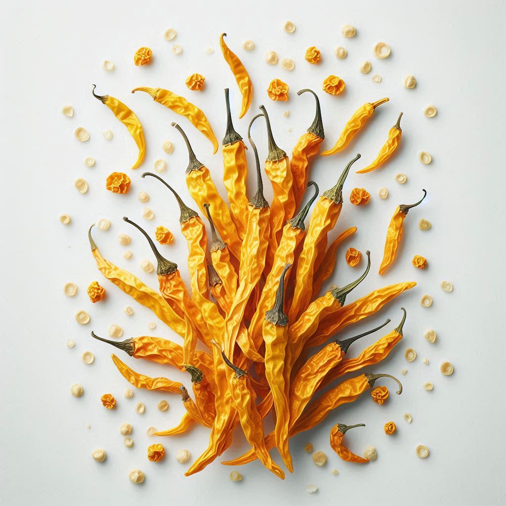 Cayenne Chili gelb getrocknet