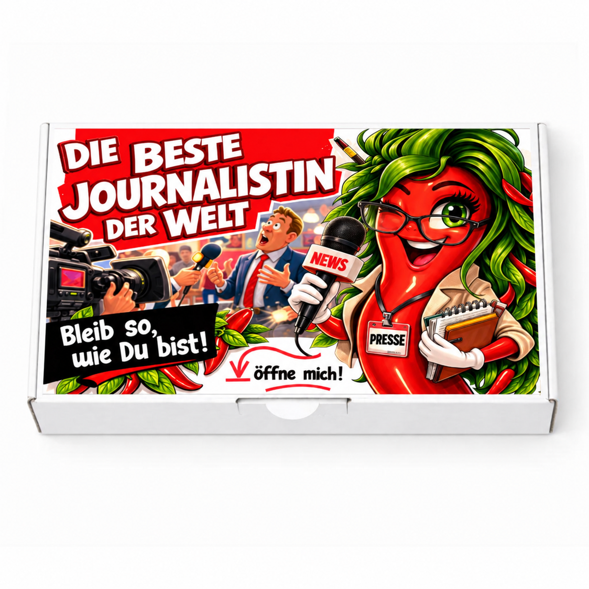 Die beste Journalistin der Welt Geschenkset