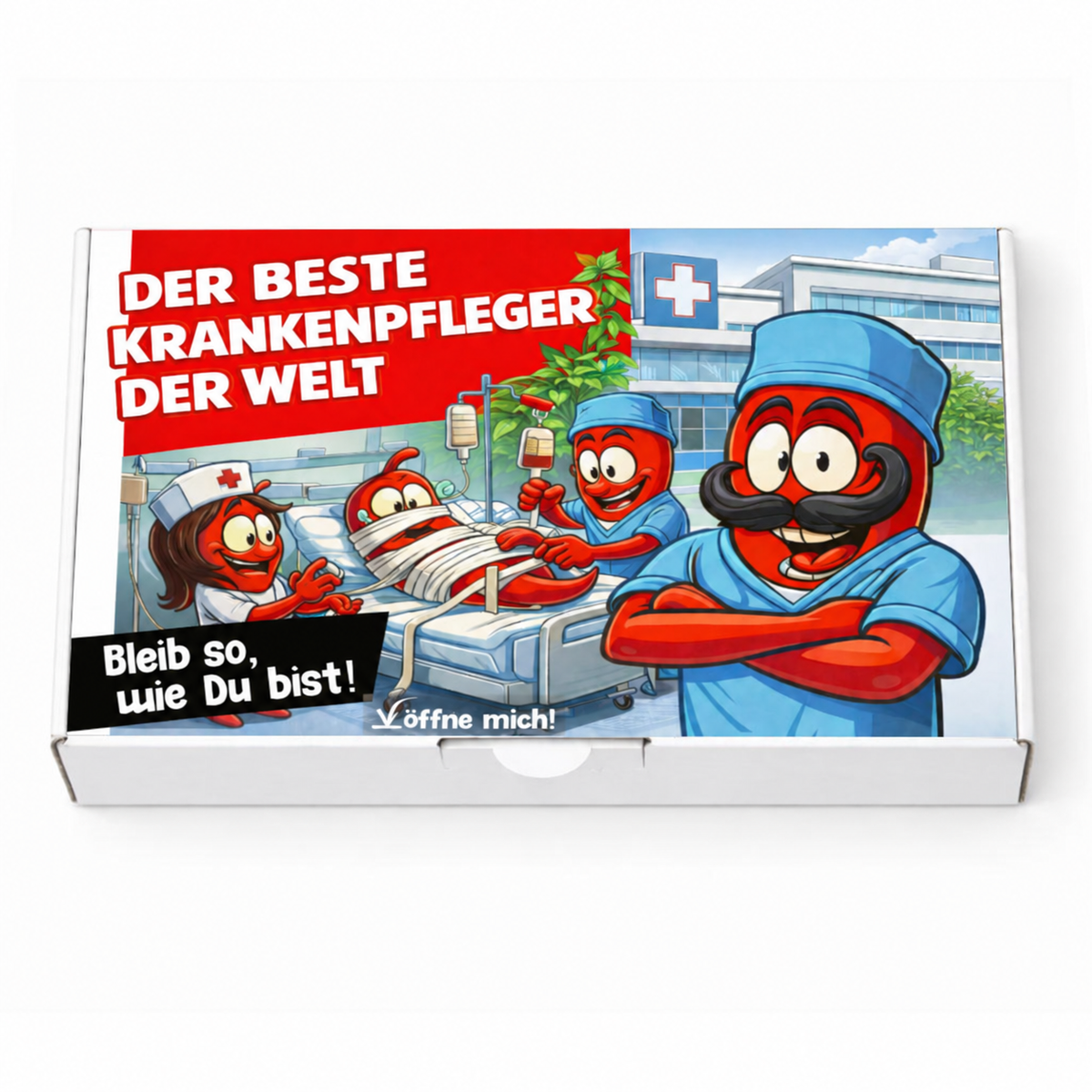 Der beste Krankenpfleger der Welt Geschenkset