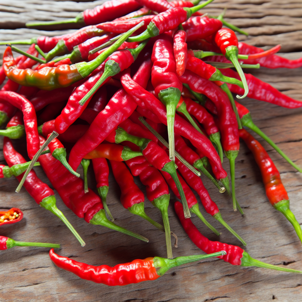 Long Cayenne Chili Samen Set zum Chilis züchten
