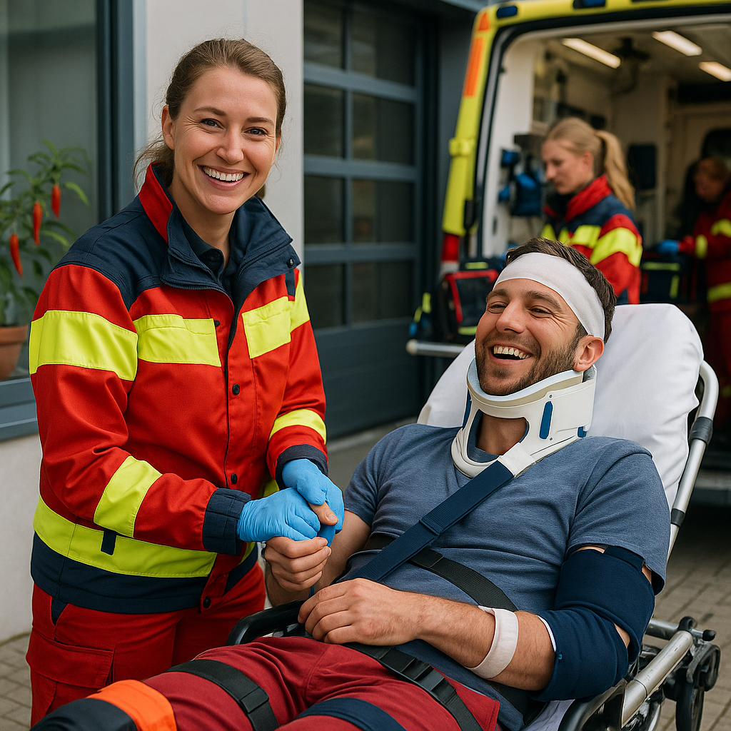 Die schärfste Sanitäterin der Welt - Ein witziges Sani Geschenk für Rettungskräfte