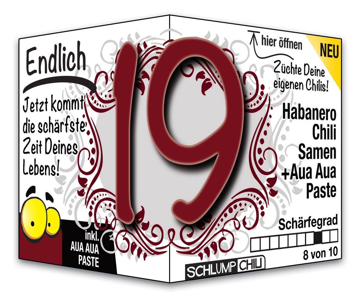 Witziges Präsent zum 19. Geburtstag