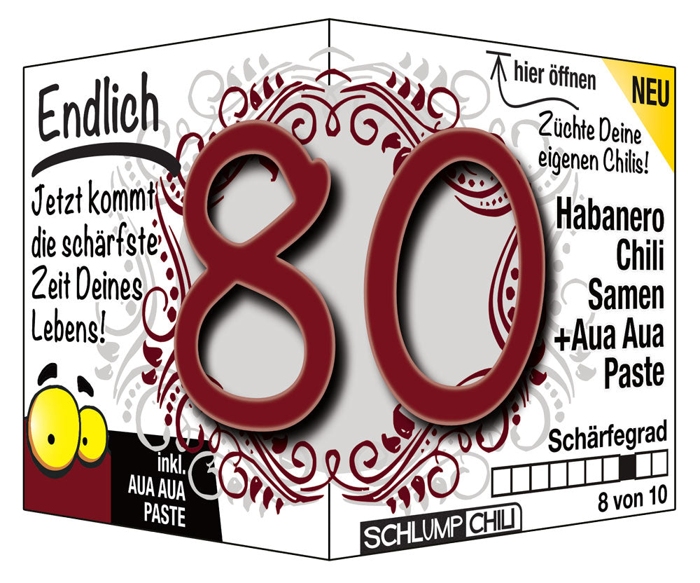 Witziges Präsent zum 80. Geburtstag