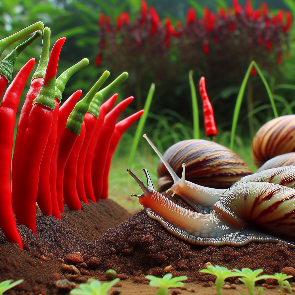 Warum Chili gegen Schnecken wirkt