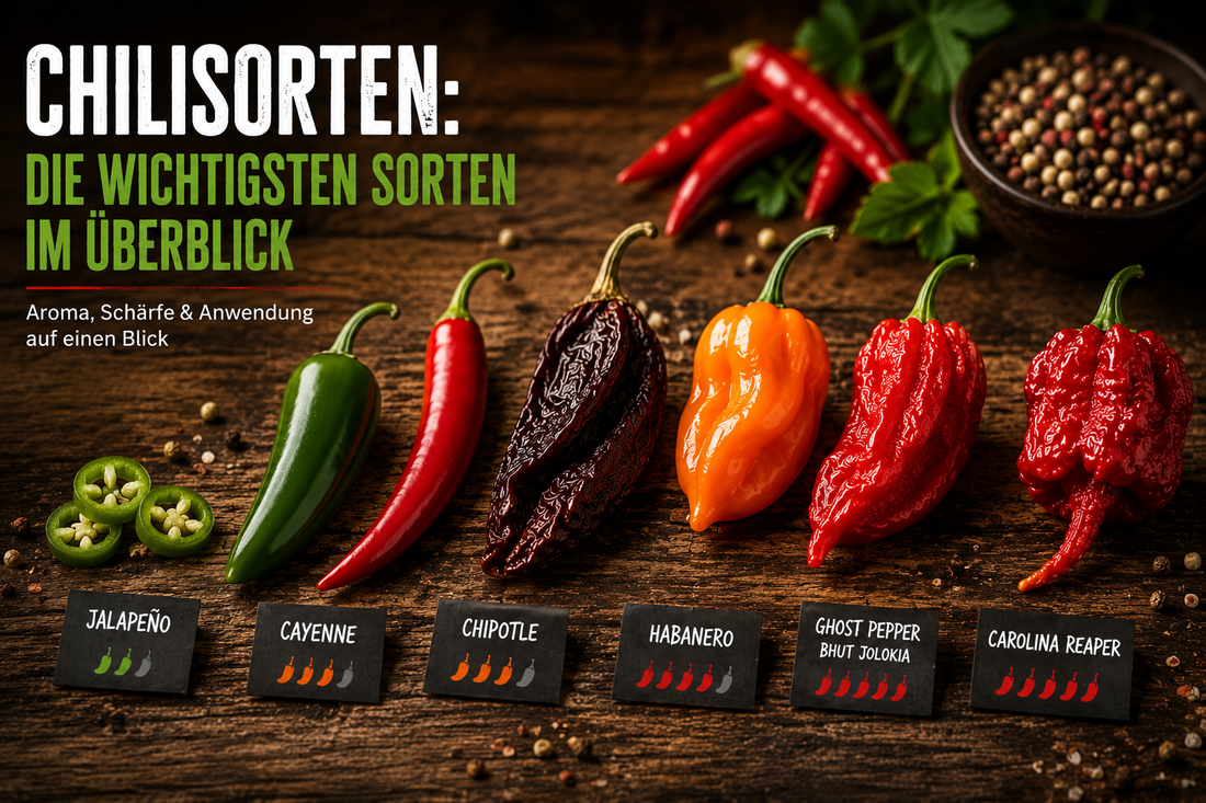 Chilisorten im Überblick