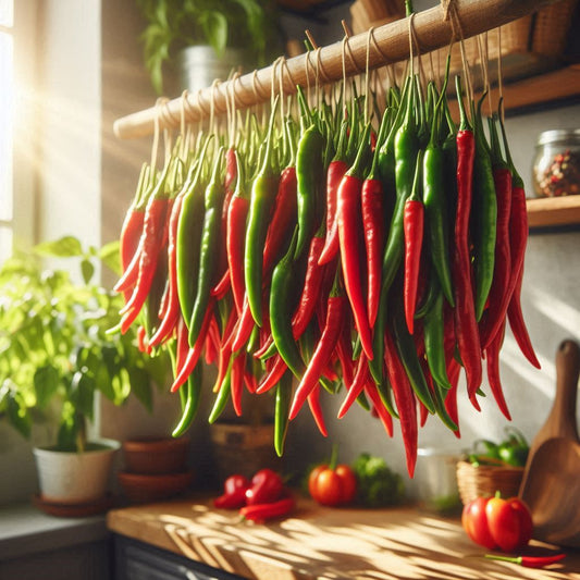 Long Cayenne Chilis