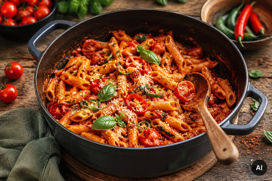 Scharfe One Pot Pasta