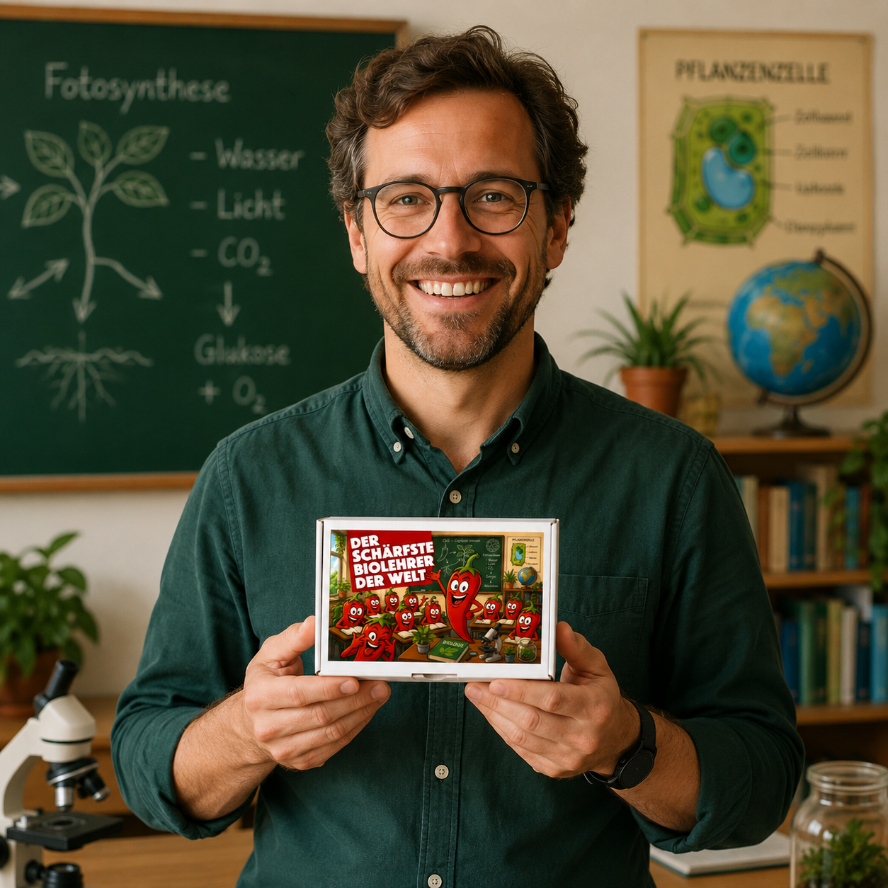 Der schärfste Biolehrer der Welt - Ein witziges Geschenk