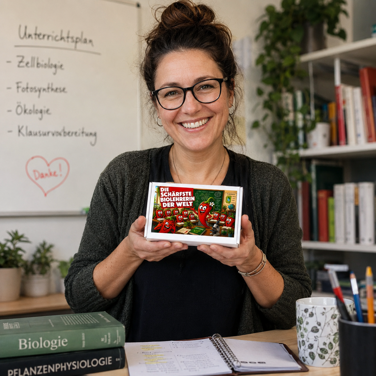 Die schärfste Biolehrerin der Welt - Ein witziges Geschenk