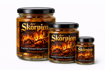 Der Skorpion - Trinidad Moruga Scorpion Chils eingelegt