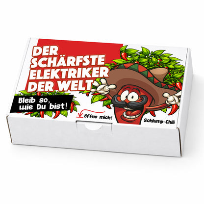 Der schärfste Elektriker der Welt Geschenk Set – witzige & originelle Geschenkidee zum Geburtstag, Weihnachten oder Ruhestand