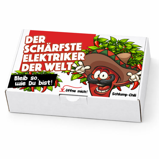 Der schärfste Elektriker der Welt Geschenk Set – witzige & originelle Geschenkidee zum Geburtstag, Weihnachten oder Ruhestand