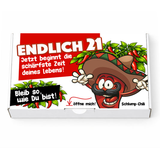 Endlich 21 - Ein cooles Geschenk zum 21. Geburtstag!