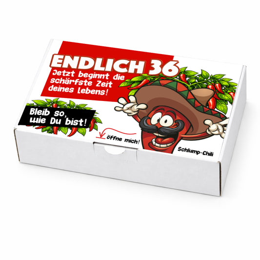 Lustiges Geschenk zum 36. Geburtstag