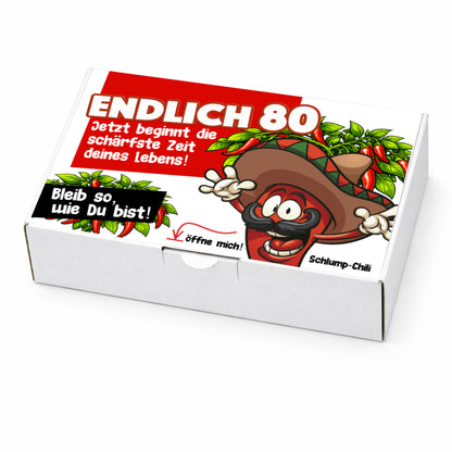 Endlich 80 - Ein cooles Geschenk zum 80. Geburtstag!