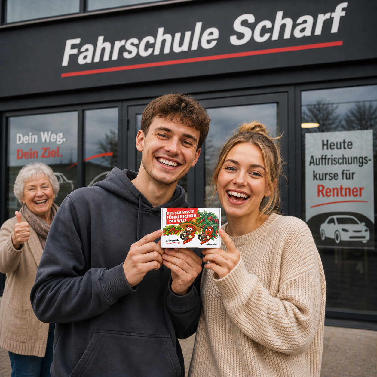 Der schärfste Führerschein der Welt - Ein witziges Geschenk!