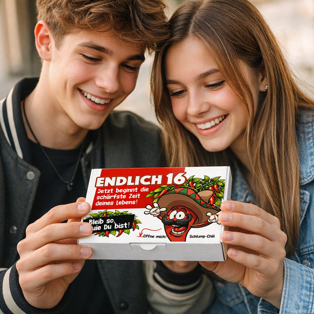 Endlich 16 - Ein witziges Geschenk zum 16. Geburtstag!