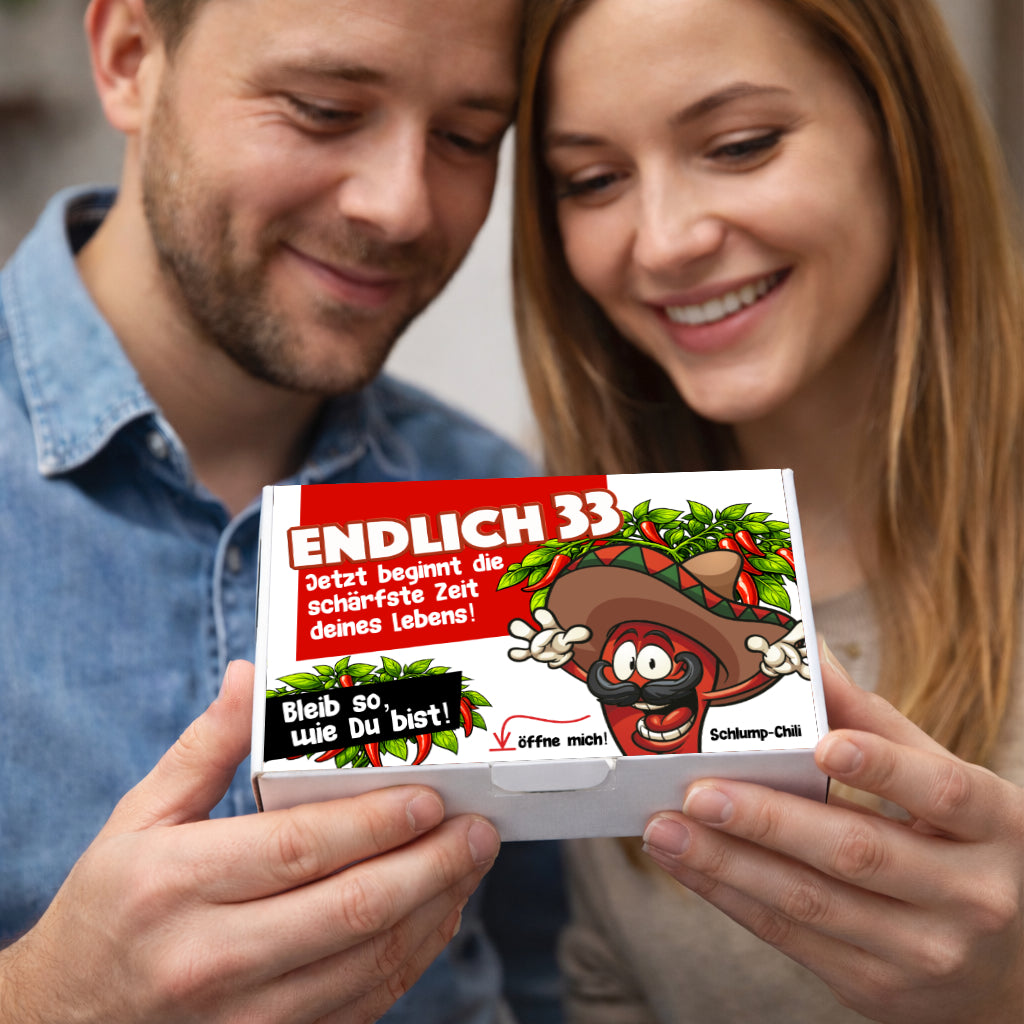 Endlich 33 - Ein cooles Geschenk zum 33. Geburtstag!
