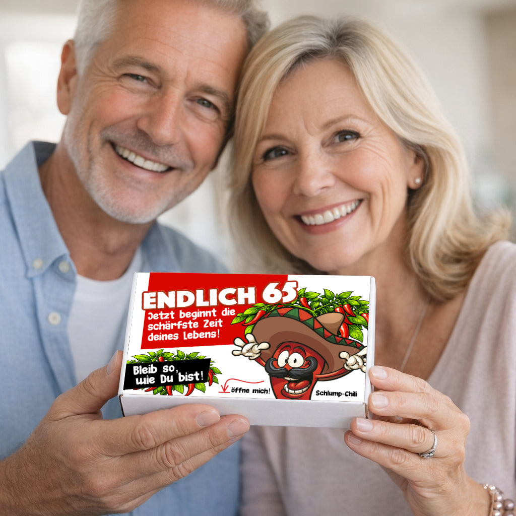 Endlich 65 - Ein lustiges Geschenk zum 65. Geburtstag!