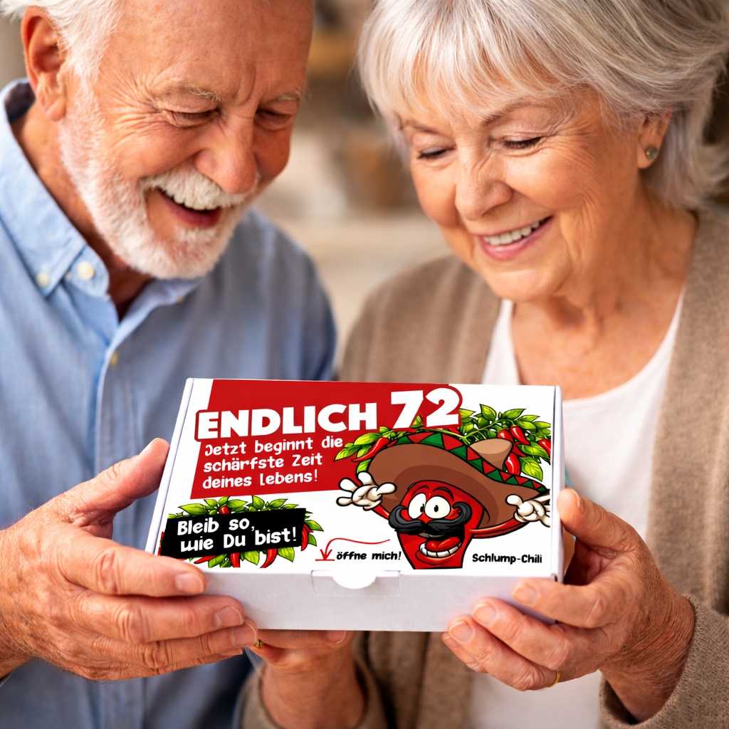 Endlich 72 - Ein cooles Geschenk zum 72. Geburtstag!