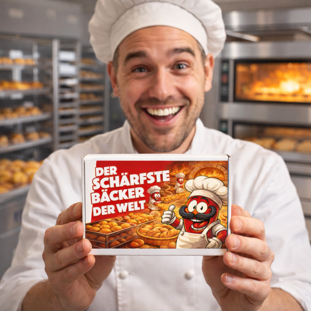 Der schärfste Bäcker der Welt - Ein witziges Geschenk!
