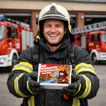Der schärfste Feuerwehrmann  der Welt - Ein witziges Geschenk!