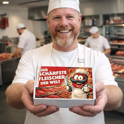 Der schärfste Fleischer der Welt - Ein witziges Geschenk!