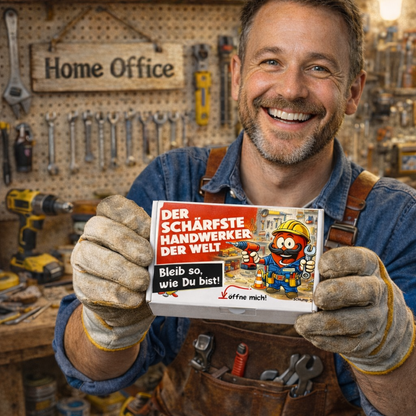 Der schärfste Handwerker der Welt - Ein witziges Geschenk!