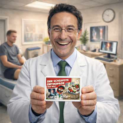 Der schärfste Orthopäde der Welt - Ein witziges Geschenk!