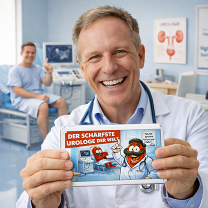 Der schärfste Urologe der Welt - Ein witziges Geschenk!